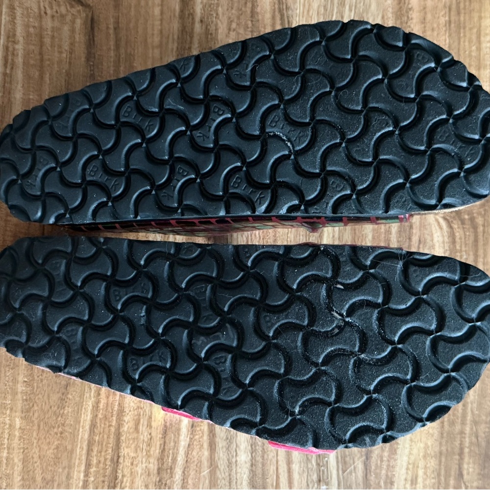 Birkenstock Colorful Pink Iridescent Sandals - Picture 4 of 5
